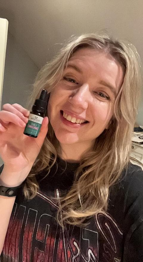 Sorcha, Dr. Hemp Me customer